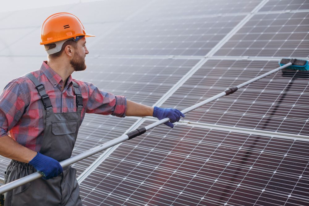solar panel cleaning service cost